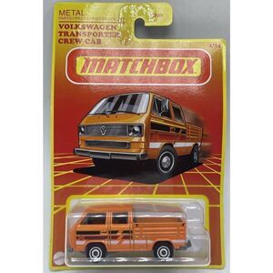 Matchbox 2015 Voltswagon Transporter Crew Cab 2/24